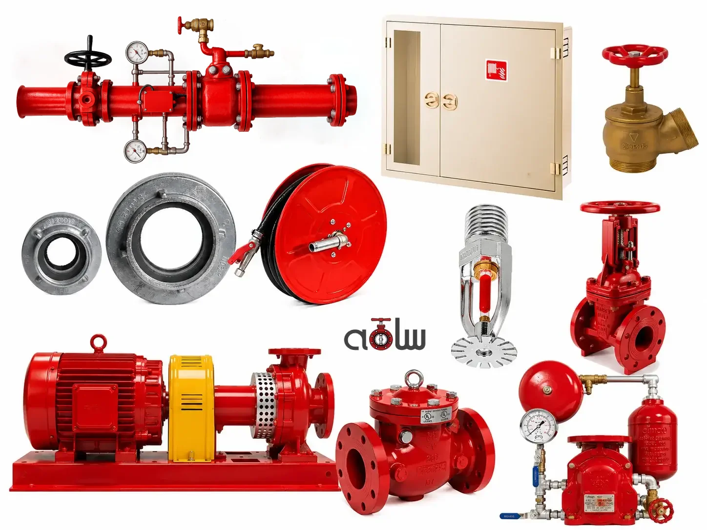 سیستم اطفاء حریق آبی (Water Fire Fighting System) — سامه