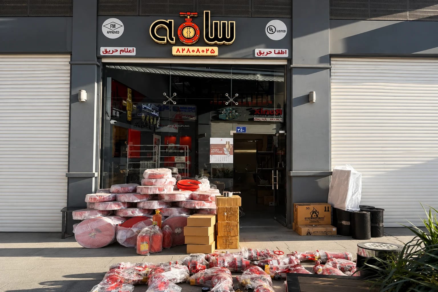 فروشگاه تجهیزات آتش‌نشانی سامه